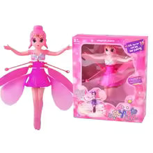 Muñeco de helicóptero luminoso giratorio